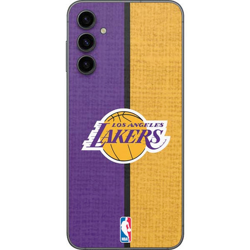 NBA Los Angeles Lakers Canvas Galaxy A14 5G Skin